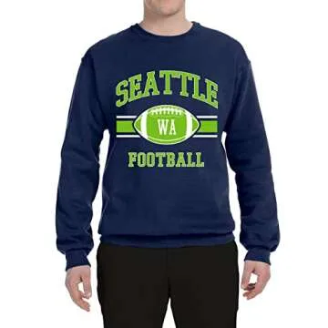 Wild Bobby Seattle SEA Unisex Graphic Sweatshirt