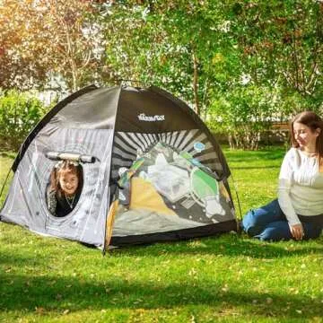 NARMAY® Play Tent Space World Dome Tent for Kids Indoor/Outdoor Fun - 48 x 48 x 40 inch