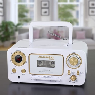 Studebaker Bluetooth Portable Stereo for Music Lovers
