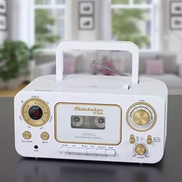 Studebaker Bluetooth Portable Stereo for Music Lovers