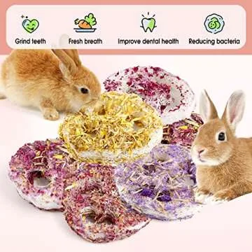 Natural Bunny Chew Toys for Rabbits & Small Pets Delight