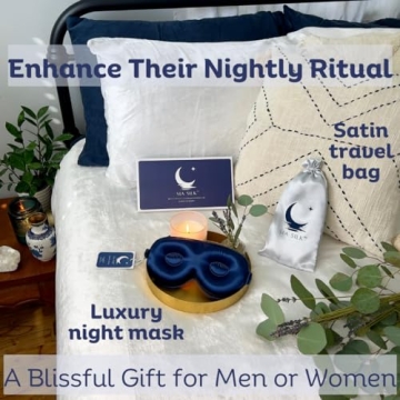 Sia Silk Sleep Mask – Luxurious 3D Eye Cover for Sleep