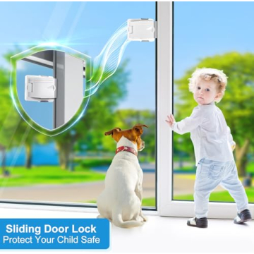 Child Safety Sliding Door Lock for Secure Homes