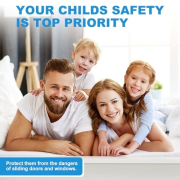 Child Safety Sliding Door Lock for Secure Homes