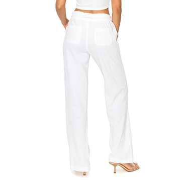 Cali1850 Women's Casual Linen Pants for All Occasions