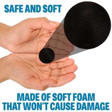 Hog Wild Shark Popper Toy for Kids - Fun Launching Foam Balls