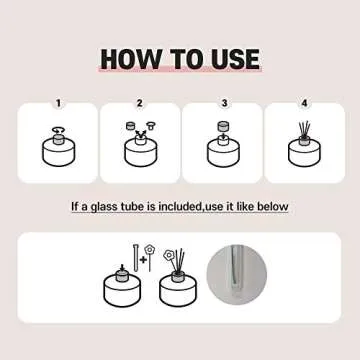 Cocod'or COCODOR Rose Flower Reed Diffuser/Black Cherry/6.7oz(200ml)/1 Pack/Reed Diffuser, Reed Diffuser Set, Oil Diffuser & Reed Diffuser Sticks, Home Decor & Office Decor, Fragrance and Gifts