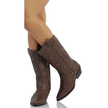 Stylish Soda Reno-S Western Boots for Comfort and Fashion