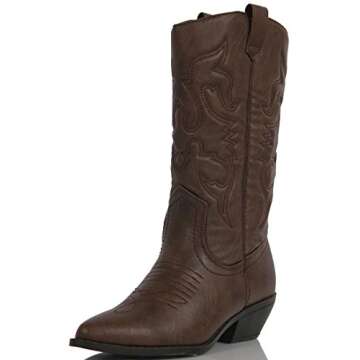 Stylish Soda Reno-S Western Boots for Comfort and Fashion
