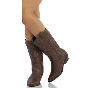 Stylish Soda Reno-S Western Boots for Comfort and Fashion
