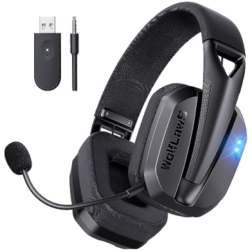 WolfLawS TA3000 Wireless Gaming Headset For All Consoles