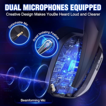 WolfLawS TA3000 Wireless Gaming Headset For All Consoles