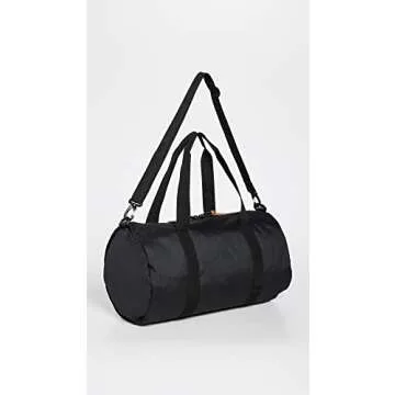 Herschel Sutton Duffel Bag, Black, Mid-Volume 28.0L