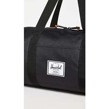 Herschel Sutton Duffel Bag, Black, Mid-Volume 28.0L
