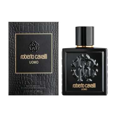 Roberto Cavalli Uomo Eau de Toilette, 3.4 Fl Oz