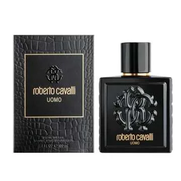 Roberto Cavalli Uomo Eau de Toilette, 3.4 Fl Oz