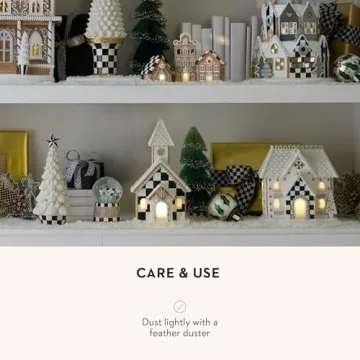 Gingerbread Illuminated House - Holiday Decor by MacKenzie-Childs