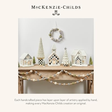 Gingerbread Illuminated House - Holiday Decor by MacKenzie-Childs