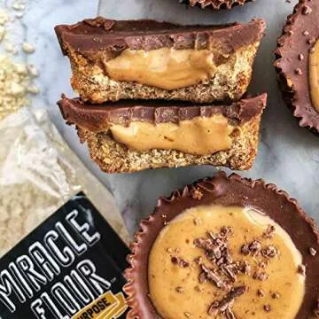 100% Sweet Lupin Flour, Non-GMO, All Purpose, Gluten Free, Vegan, Plant Protein, Low Carb Flour, Keto-Friendly, High Protein, Miracle Flour (1 Pack)