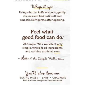 Simple Mills Organic Frosting, Chocolate - Gluten Free, Vegan, Made with Organic Coconut Oil, 10 Ounce (Pack of 1)