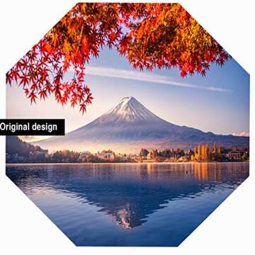 SIEPASA 49/56 Inch Inverted Reverse Umbrella: Stylish & Durable Design