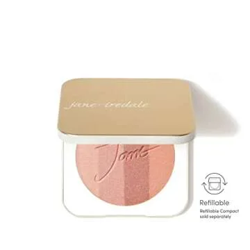 Jane Iredale PureBronze Shimmer Bronzer Refill Bronzing Powder with Buildable Coverage Lightweight & Breathable Cruelty-Free 4 Blendable Shades