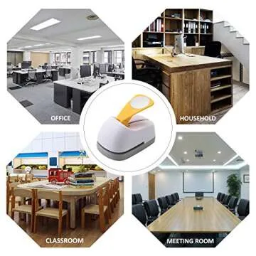 Craft Lever Punch 3 inch Hexagon Paper Punch for DIY Projects