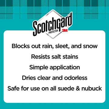 Scotchgard Suede & Nubuck Protector, 7 Ounces, 7 Oz
