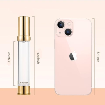 Golden Airless Pump Bottle Set for Travel Essentials