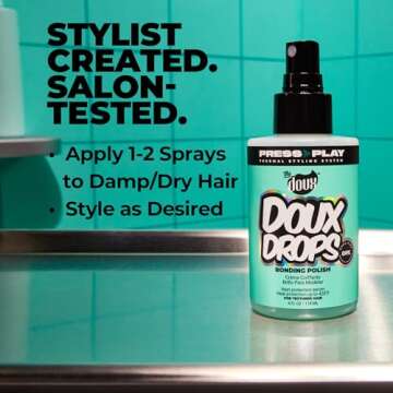 Doux Drops Bonding Polish for Healthy, Shiny Hair