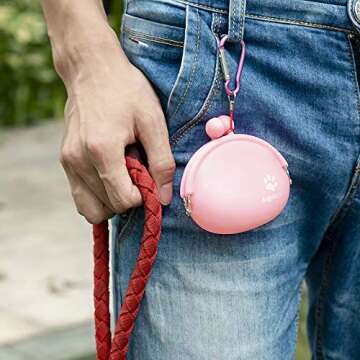 Portable Multi-Purpose Dog Treat Bag for Training