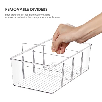 Vtopmart Food Storage Organizer Bins - 8 Pack Set