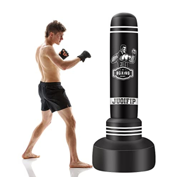 JUOIFIP 69" Heavy Duty Freestanding Punching Bag Set