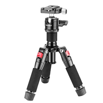 NEEWER Portable Desktop Mini Tripod Aluminum Alloy 20''/ 50cm Desk Tripod with 360 Degree Ball Head,...
