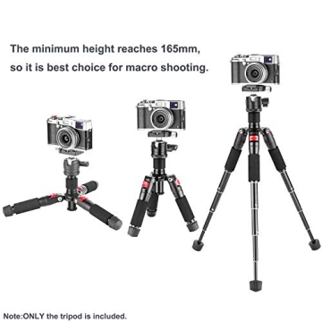 NEEWER 20" Portable Mini Tripod With 360° Ball Head