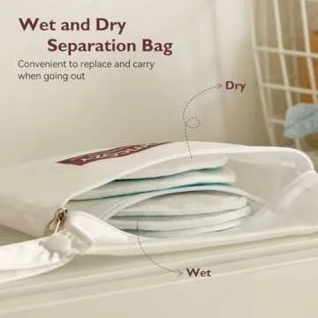 Momcozy Reusable Breast Pads for Ultimate Comfort & Absorption