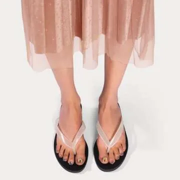 Molozoey Jelly Beach Flip Flop Sandals - Stylish, Comfortable & Versatile