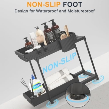 Double Drawer Under Sink Organizer for Home Storage