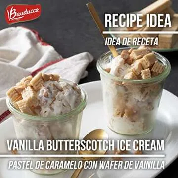 Bauducco Vanilla Wafer Cookies - Light and Delicious Treat