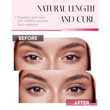 Natural Lashes Mink Natural Eyelashes False Eyelashes Natural Look False Lashes Wispy Eye Lashes Cat Eyelashes Fake Lashes KD01