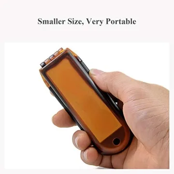 Compact Ancable Folding Hair Brush for Travel with Mirror