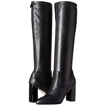Franco Sarto Women's Katherine Knee High Boots - Black Stretch