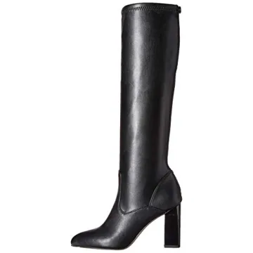 Franco Sarto Women's Katherine Knee High Boots - Black Stretch