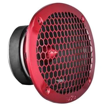 DS18 PRO-X698 BM Loudspeaker - 6x9, Midrange, Red Aluminum Bullet, 400W Max, 200W RMS, 8 Ohms - Premium Quality Audio Door Speakers for Car,Truck and Motorcycle Stereo Sound System (1 Speaker)