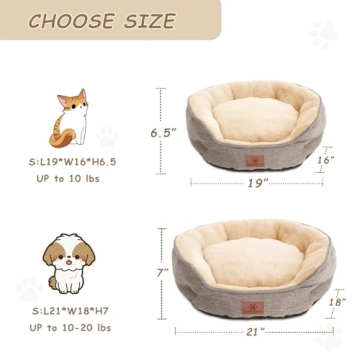 Soft, Comfy WINDRACING Cat Bed for Dogs and Cats