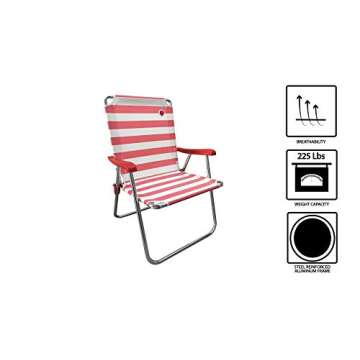 OmniCore Designs Folding Chair Set - Durable & Comfortable