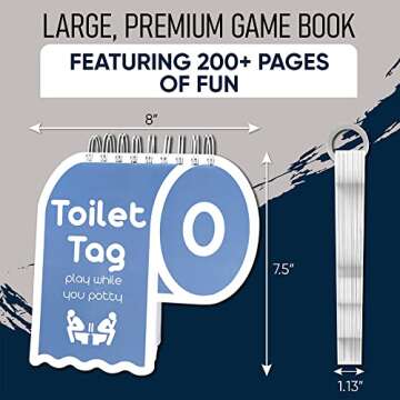 Toilet Tag - Couples Games, Couple Game Date Night, Couples Card Games, Relationship Card Game Couples, Date Night Game, Board Games Couples, Fun Couples Gifts, Funny Gifts for Men, Gifts for Husband