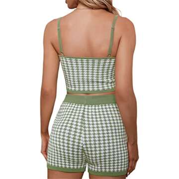 Stylish SOLILOQUY Two Piece Knitted Outfit for Summer