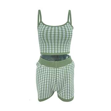 Stylish SOLILOQUY Two Piece Knitted Outfit for Summer