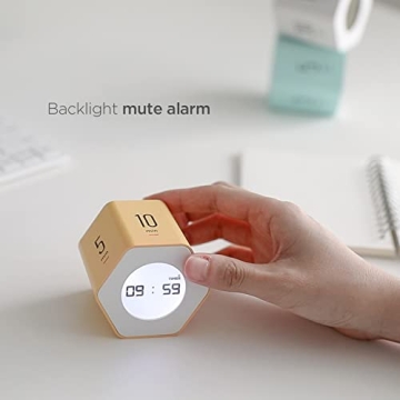 mooas Multi-Hexagon Clock Timer for Office and Home